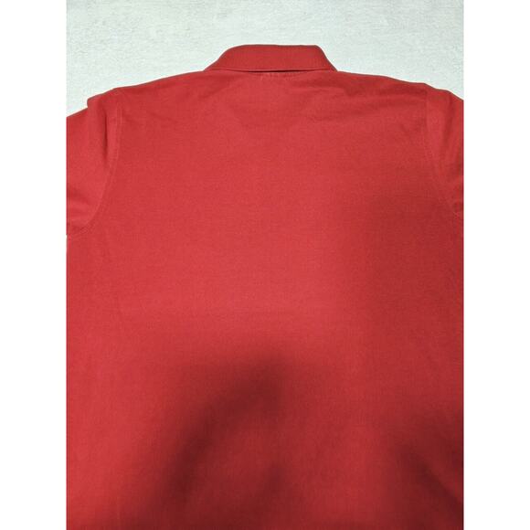 Brooks Brothers Performance Polo Shirt Mens Large Red Original Fit Cotton Knit - Picture 6 of 6
